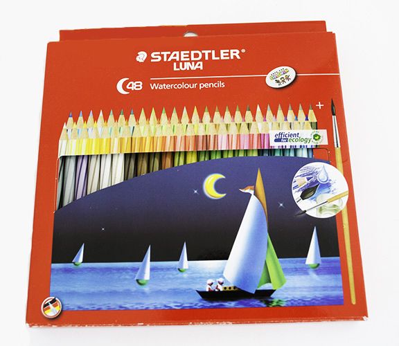 staedtler luna 48 watercolour pencils